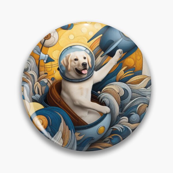 Item preview, Labrador's Lunar Odyssey designed and sold by Wonderall.