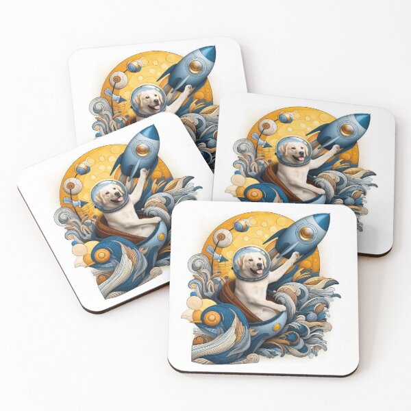 Item preview, Labrador's Lunar Odyssey designed and sold by Wonderall.