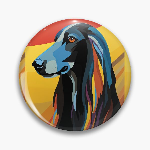 Item preview, Pop Art Afghan Hound designed and sold by Inky-Spiration.