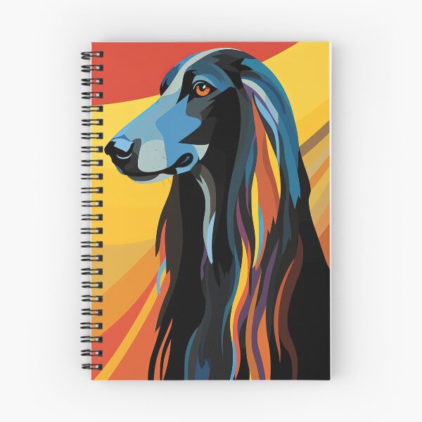 Item preview, Pop Art Afghan Hound designed and sold by Inky-Spiration.