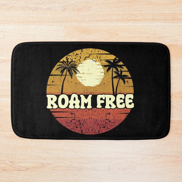 Item preview, Roam Free: Retro Beach Vibes - Vintage Sunset Design designed and sold by Sun Sand & Sea Art.