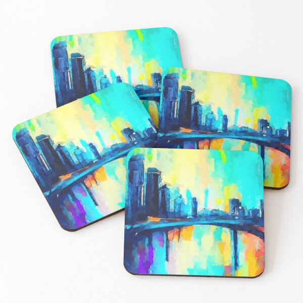 Item preview, Brisbane Abstract designed and sold by ChrisButler.