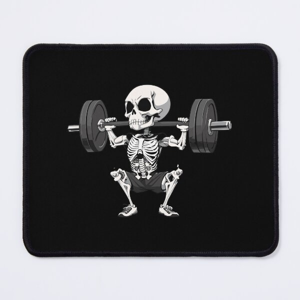 Item preview, Skeleton Doing Squats Leg Day designed and sold by Peculiarts.
