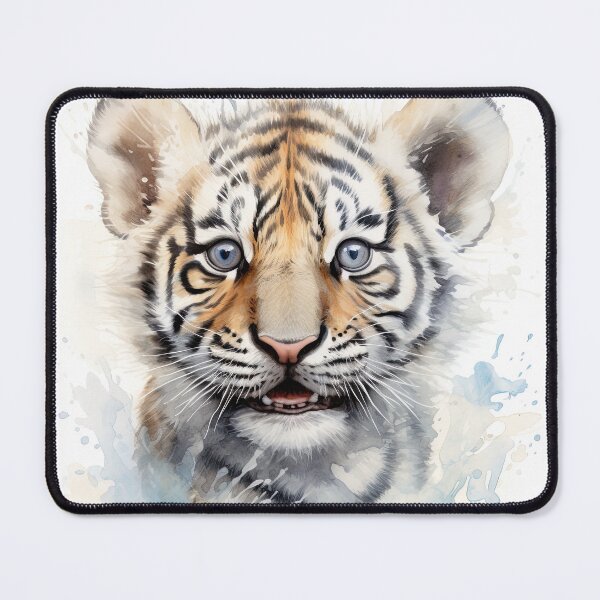 Item preview, Water paint Tiger designed and sold by Marion Hill.