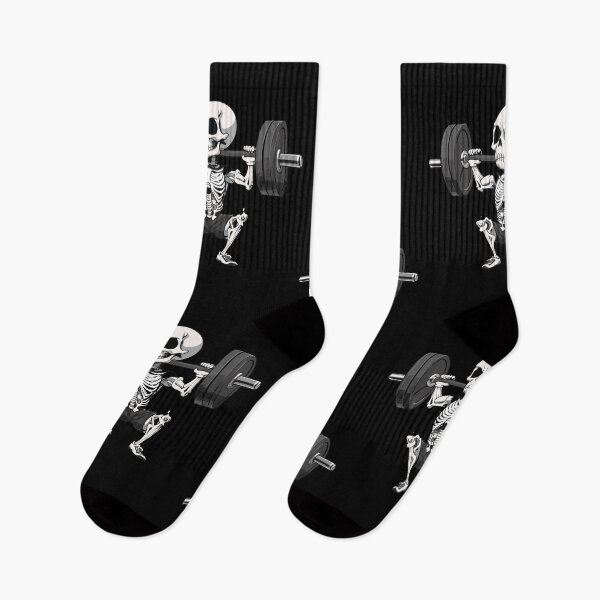 Item preview, Skeleton Doing Squats Leg Day designed and sold by Peculiarts.