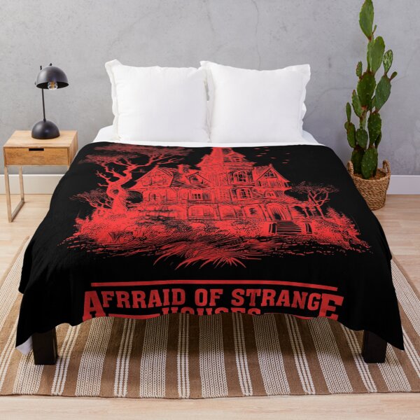 Item preview, Afraid Of Strange Houses Halloween  designed and sold by CyberArtistOne.