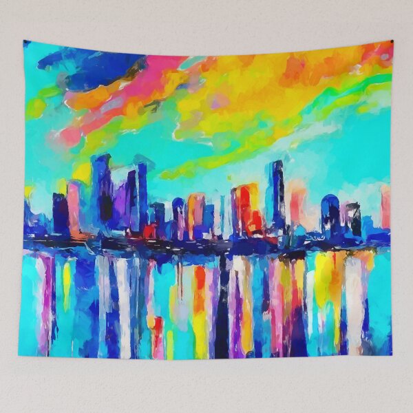 Item preview, Brisbane Abstract 2 designed and sold by ChrisButler.