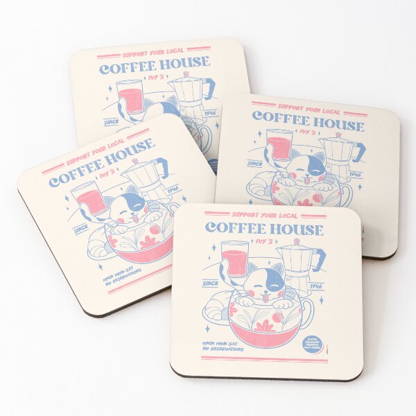 Item preview, Support Your Local Coffee House designed and sold by Rafa Gomes.