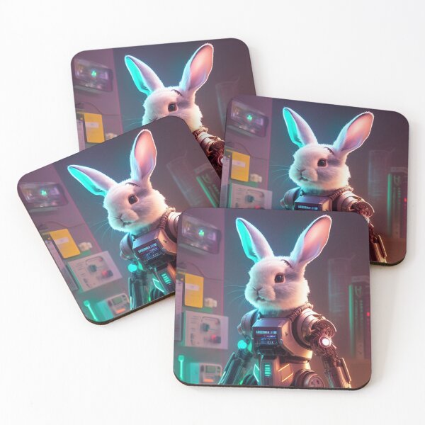 Item preview, Nature.exe #0696 Cyber Bunny  designed and sold by GrumpyMrGrouper.