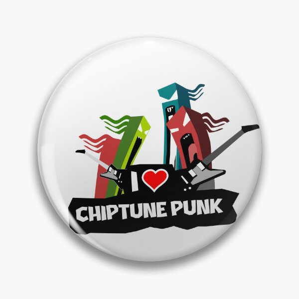 Item preview, I Love Chiptune Punk Music designed and sold by Donatas.