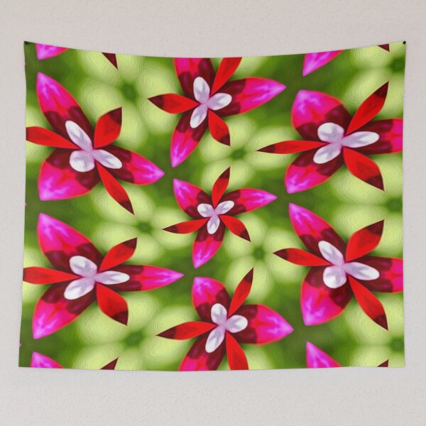 Item preview, Cute Red Floral Patterns designed and sold by Patternflower.