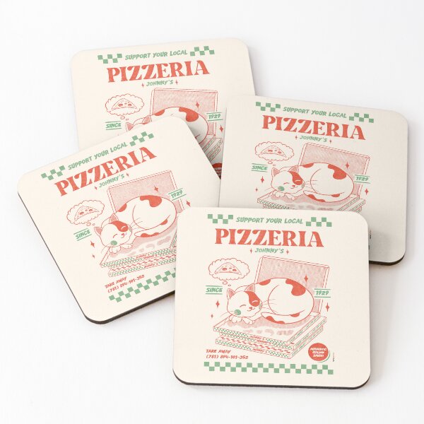 Item preview, Support Your Local Pizzeria designed and sold by Rafa Gomes.