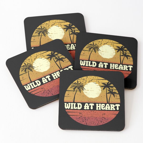 Item preview, WILD AT HEART:  Retro Beach Vibes - Vintage Sunset Design designed and sold by Sun Sand & Sea Art.
