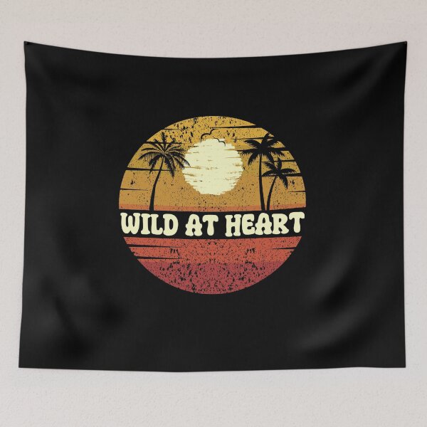 Item preview, WILD AT HEART:  Retro Beach Vibes - Vintage Sunset Design designed and sold by Sun Sand & Sea Art.