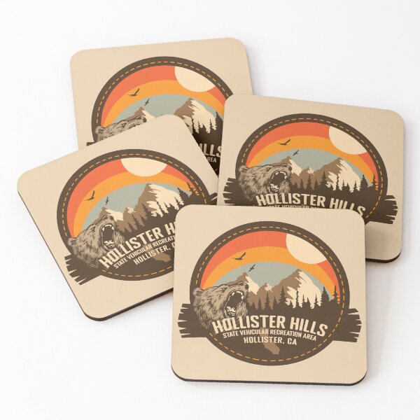 Item preview, Hollister Hills State Vehicular Recreation Area California - CA Retro Souvenir Badge designed and sold by mountainfad.