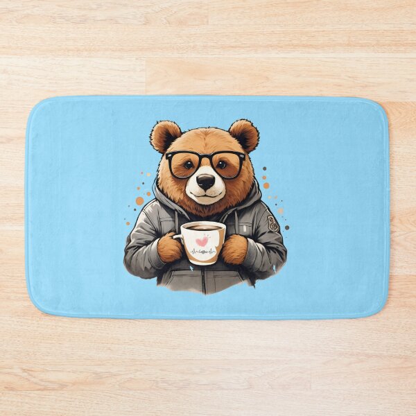 Item preview, Coffee Lover Bear (Brewski); Trending designed and sold by Bright-Brighter.