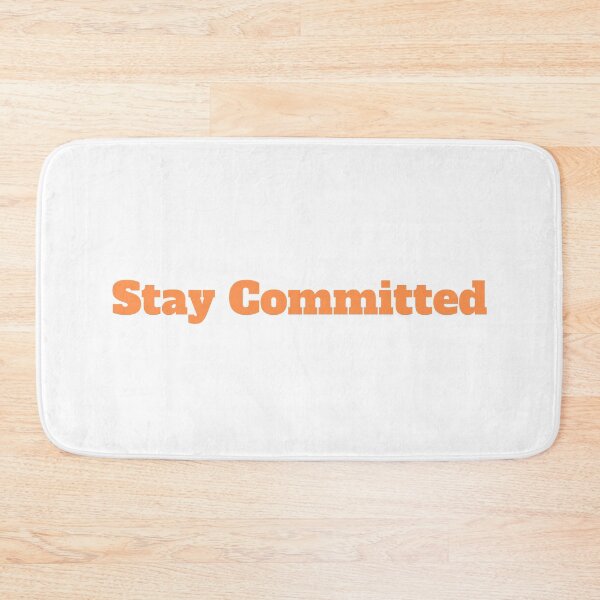 Item preview, Manténgase comprometido designed and sold by SpeedyPrints.