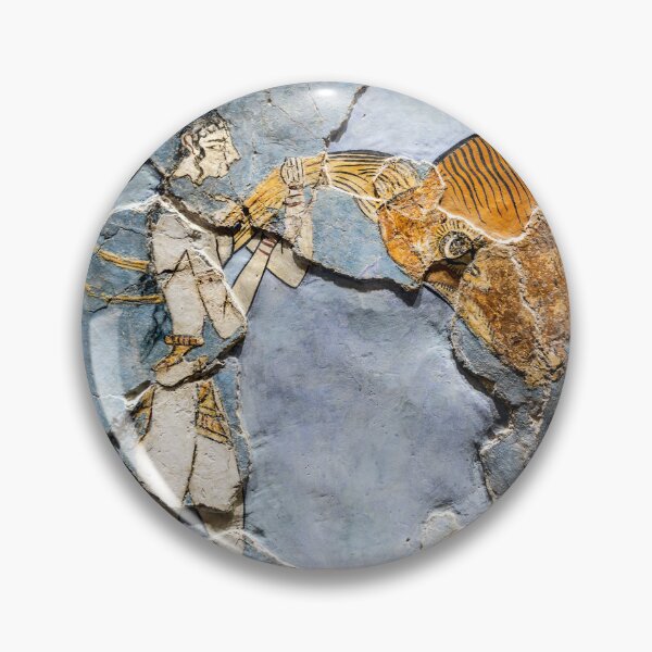 Item preview, Minoan Bull Leaping Fresco 02 designed and sold by Weston  Westmoreland.