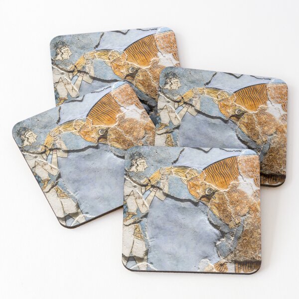 Item preview, Minoan Bull Leaping Fresco 02 designed and sold by Weston  Westmoreland.