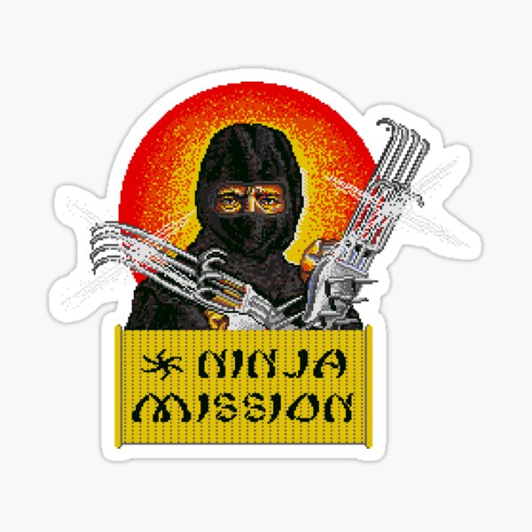 Artikel-Vorschau von Ninja-Mission, designt und verkauft von iloveamiga.