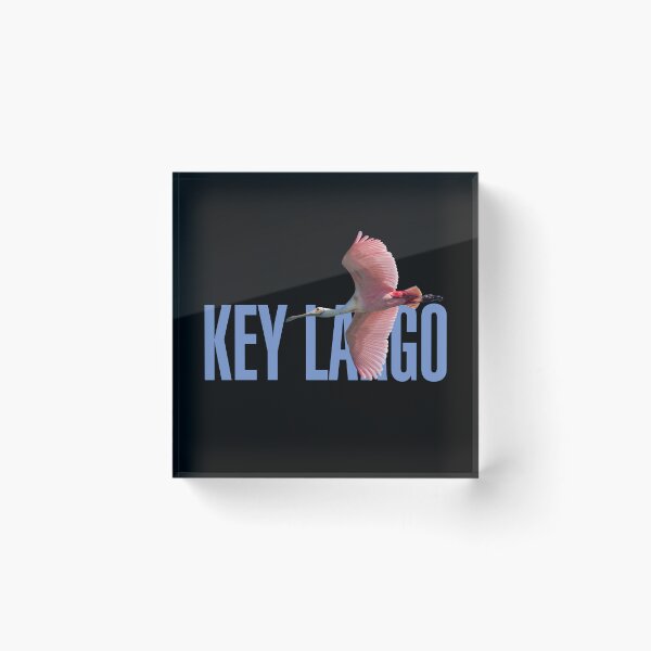 Item preview, Key Largo Florida Roseate Spoonbill Design designed and sold by Futurebeachbum.