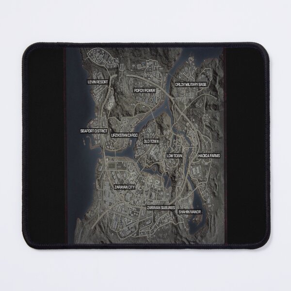 Item preview, Urzikstan Map, CODWarzone designed and sold by jaggyboy.