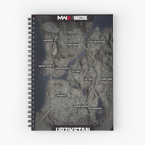 Item preview, Urzikstan Map, CODWarzone designed and sold by jaggyboy.