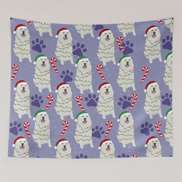 Item preview, Christmas Great Pyrenees Pattern designed and sold by KantstandyaC.
