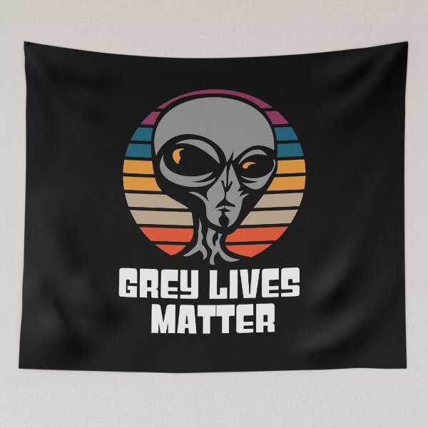 Item preview, Alien Lives Matter Grey Lives Matter Funny Alien Sci-Fi Area 51Gift designed and sold by elvisg03.