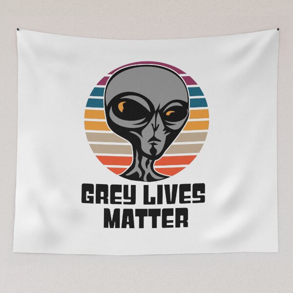 Item preview, Alien Lives Matter Grey Lives Matter Funny Alien Sci-Fi Area 51Gift designed and sold by elvisg03.