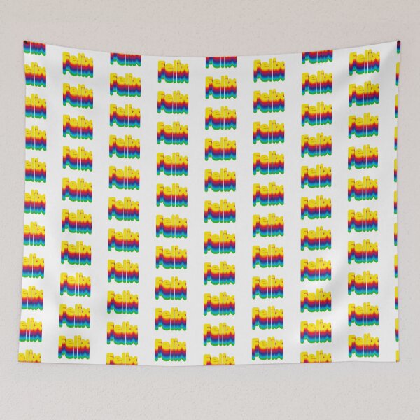 Item preview, Rainbow Layers Felix Name Label designed and sold by NafilNafiz.