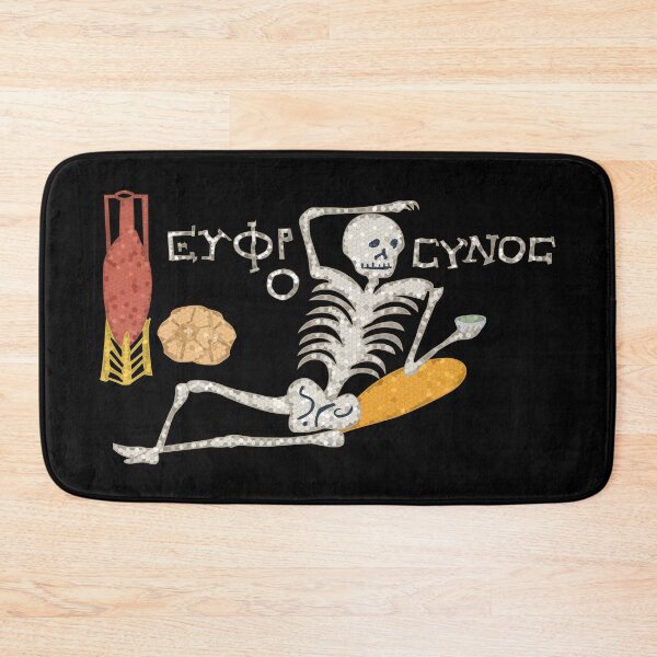 Item preview, Cheerful Skeleton Mosaic designed and sold by zuen.