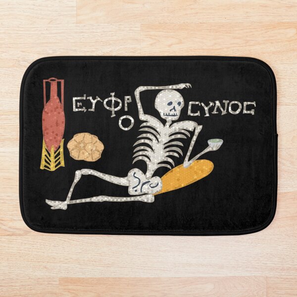 Item preview, Cheerful Skeleton Mosaic designed and sold by zuen.