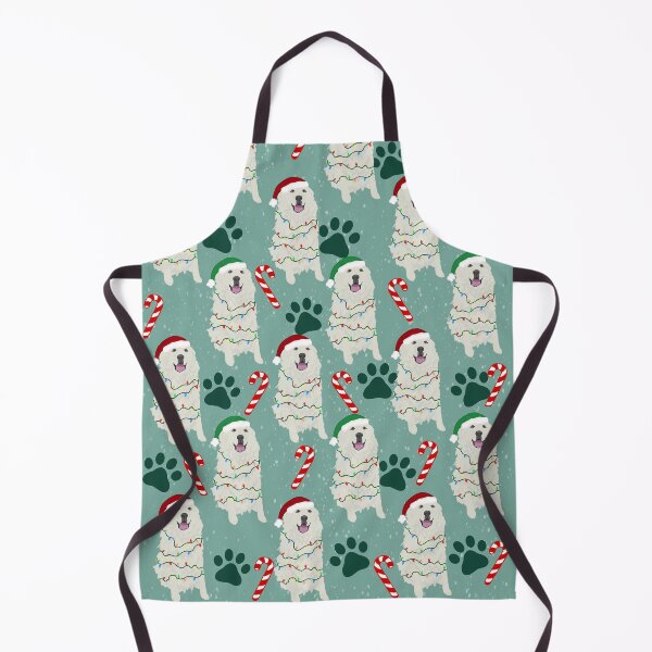 Item preview, Christmas Great Pyrenees Green Pattern designed and sold by KantstandyaC.