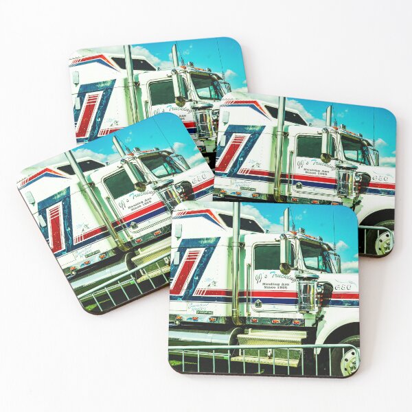 Item preview, Side of an American haulage truck on display  designed and sold by Graham Cornall.