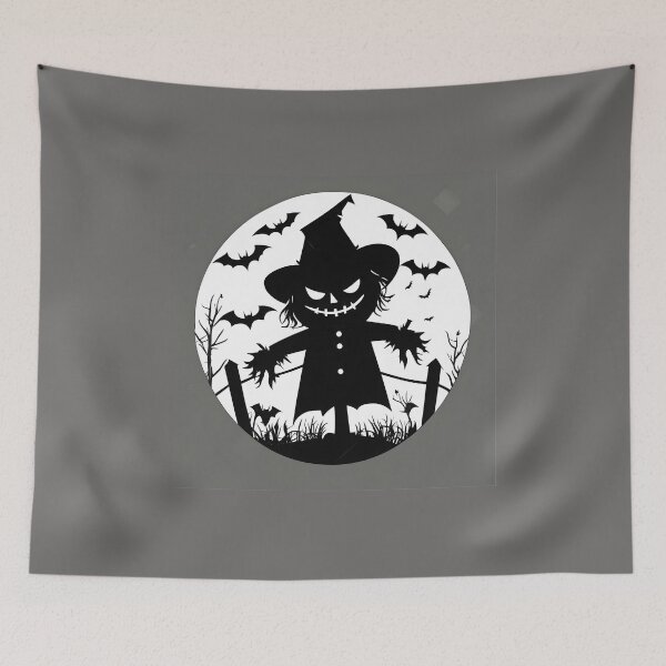 Item preview, Creepy Halloween Scarecrow designed and sold by Planetporridge.