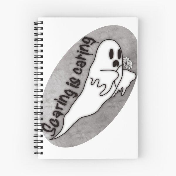 Item preview, Scaring is caring sweet ghost designed and sold by ohkaydohkay.