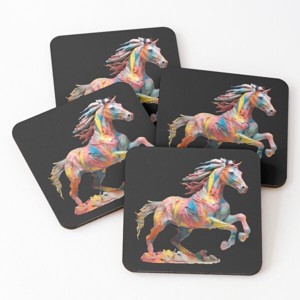 Item preview, Art horse colorful designed and sold by Andrea-Design.