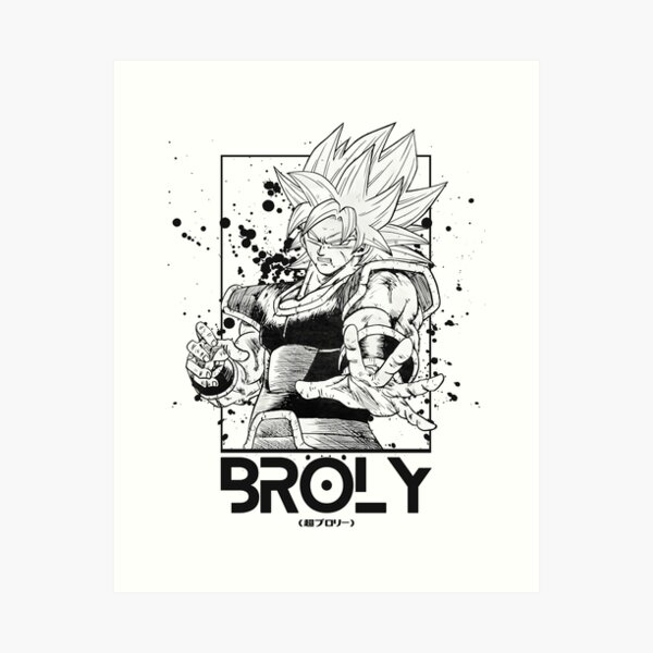 Dragonball Super BROLY 2018 Pôster Drawing  Dragon ball gt, Dragon ball z,  Goku e vegeta