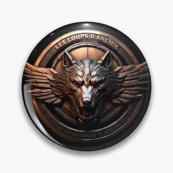Item preview, WOLF COAT OF BLASON designed and sold by Association AREMIS DEFENSE FORCE.