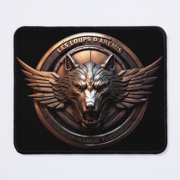 Item preview, WOLF COAT OF BLASON designed and sold by Association AREMIS DEFENSE FORCE.