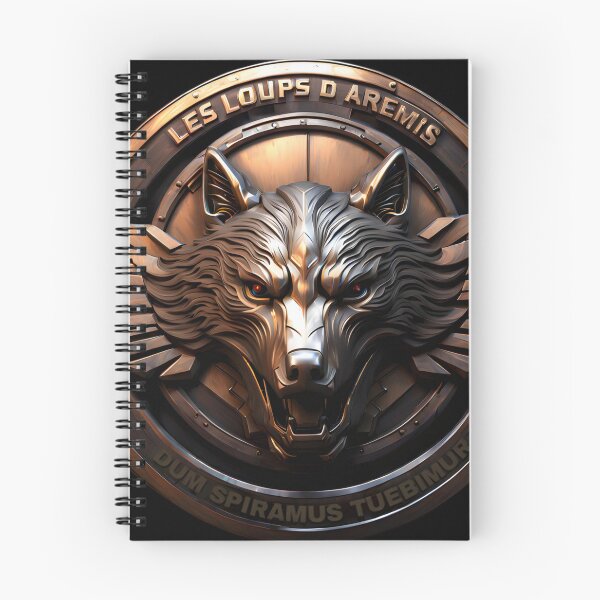 Item preview, WOLF COAT OF BLASON designed and sold by Association AREMIS DEFENSE FORCE.