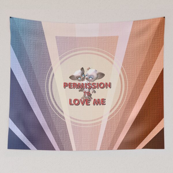 Item preview, Permission to Love Me designed and sold by teepossible.