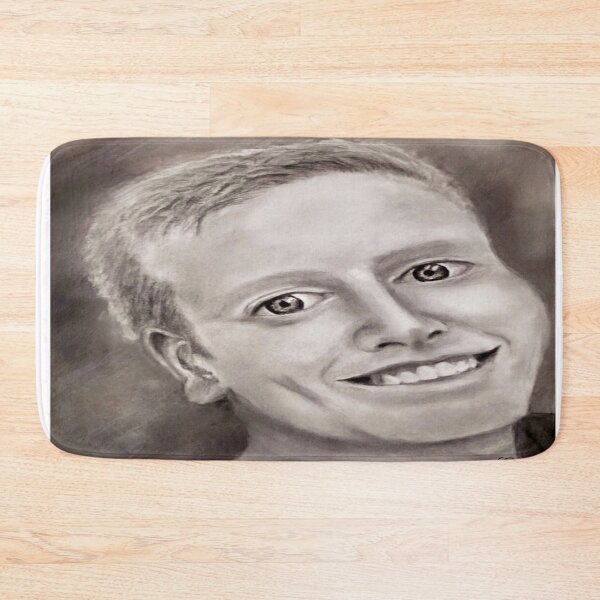 Item preview, Young Man Portrait Drawing designed and sold by gleefulme.