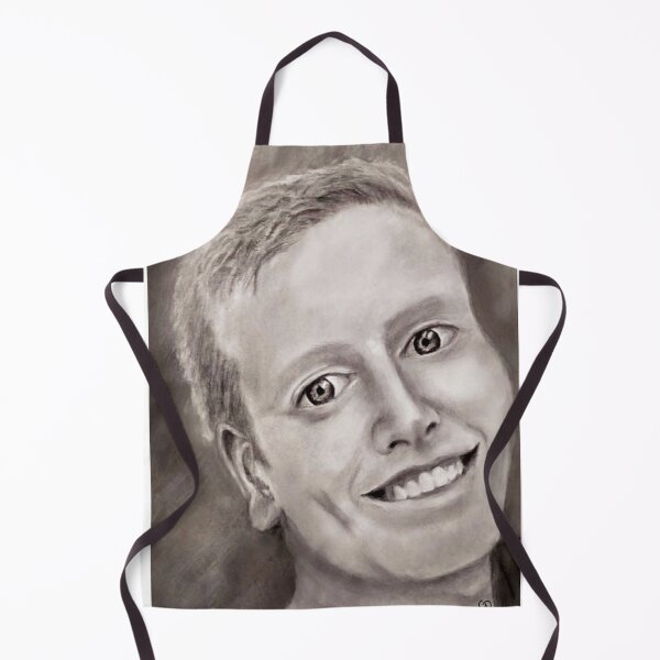 Item preview, Young Man Portrait Drawing designed and sold by gleefulme.