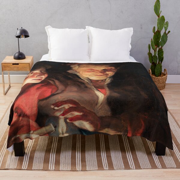 Item preview, Rubens' Old Woman and Boy with Candles Art designed and sold by TheSoulOfArt.
