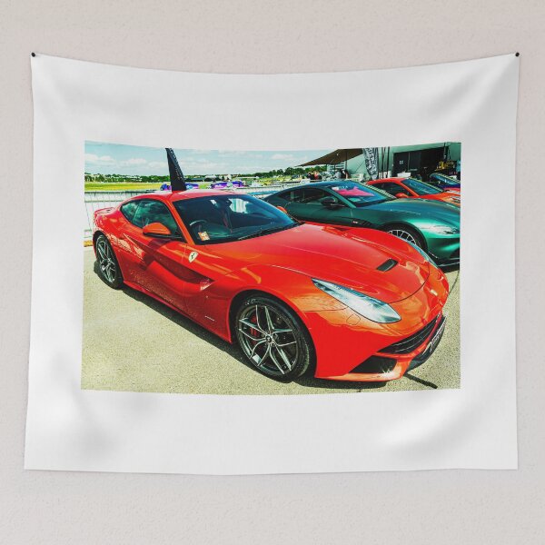 Item preview, Side of a red Ferrari on display  designed and sold by Graham Cornall.