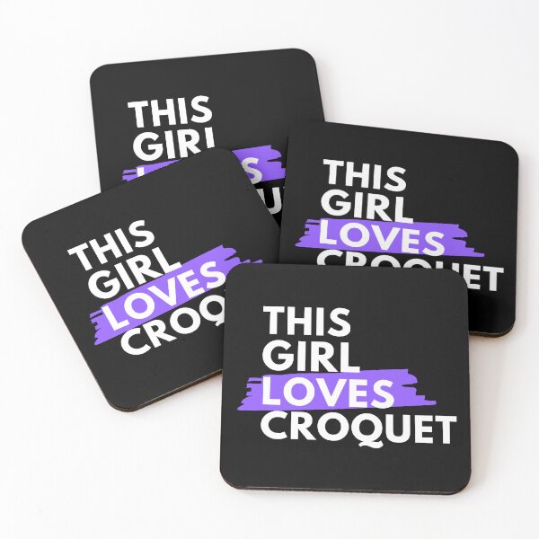 Item preview, This girl loves croquet designed and sold by TheGreenGoat.