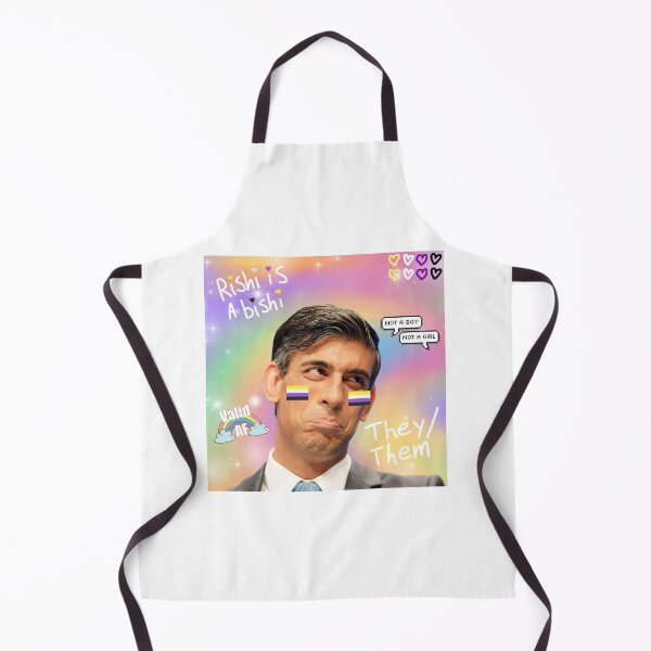 Item preview, Rishi Sunak | Trans Rights | They/Them designed and sold by LaughingCowboys.