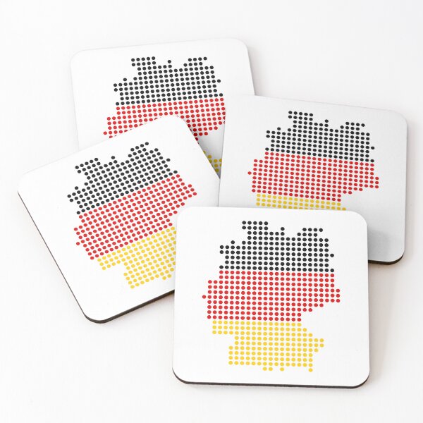 Item preview, Dots Germany Flag designed and sold by AdiDsgn.